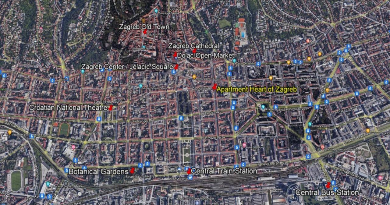Apartment Heart Of Zagreb Eksteriør bilde