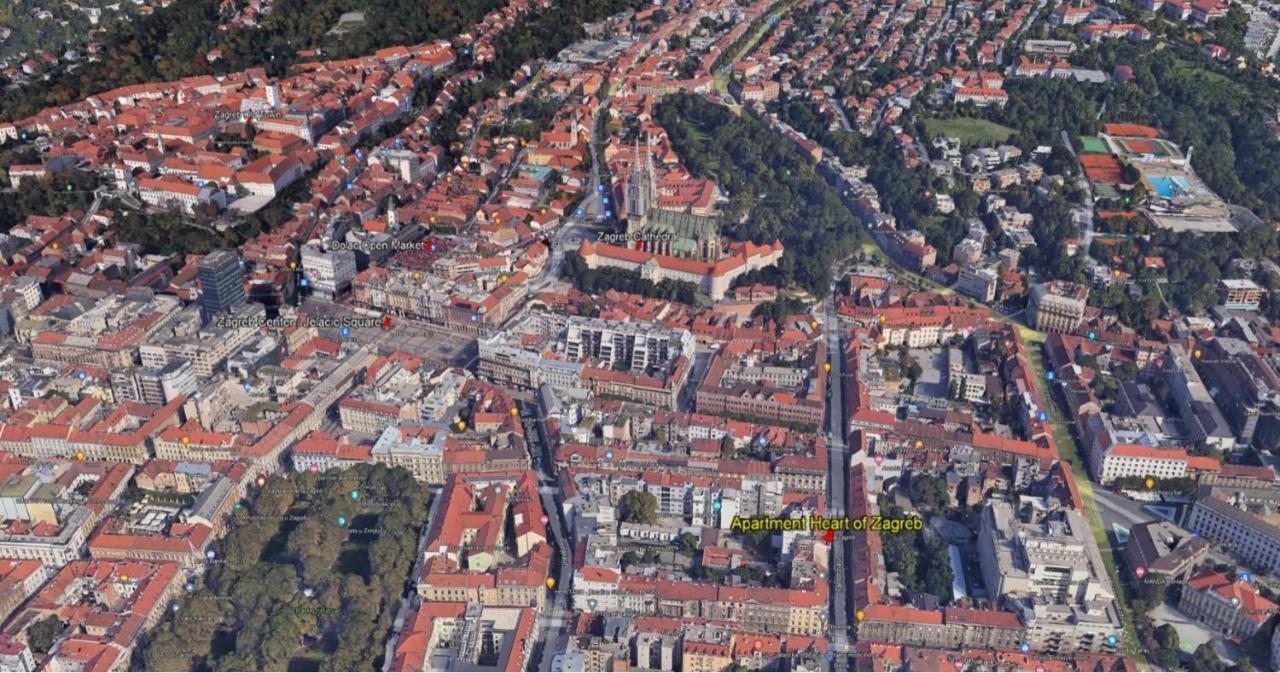 Apartment Heart Of Zagreb Eksteriør bilde